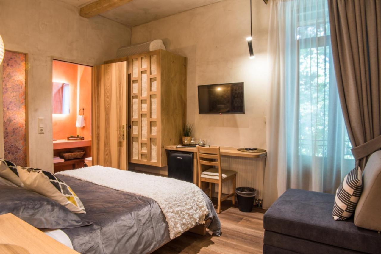 Ferienwohnung «Σκλάβας Χνάρι» Παραδοσιακός Ξενώνας Magouliana Exterior foto